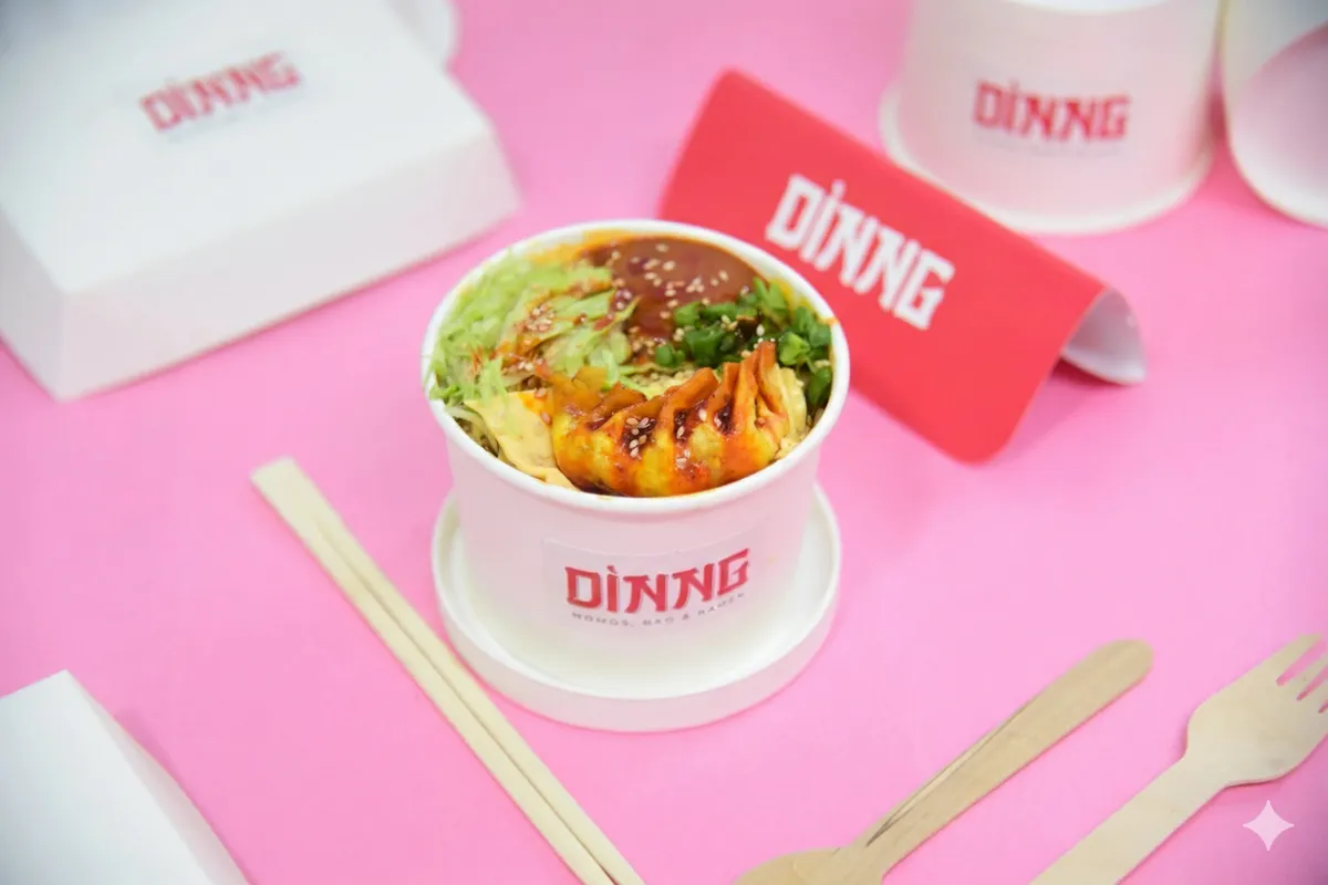 Dinng® Cheesy Ramen — Schezwan heat with melted cheese